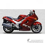 awasaki ZZR1100 1995 - Red
