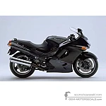 Kawasaki ZZR1100 1999 - Schwarz