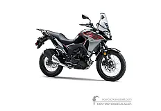 Naklejki do Kawasaki KLE300 VERSYSX 2021 - Szary • Kawasaki Naklejki OEM