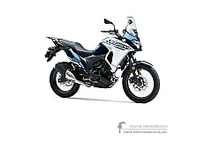 Pegatinas para Kawasaki KLE300 VERSYSX 2022 - Azul • Kawasaki Pegatinas OEM