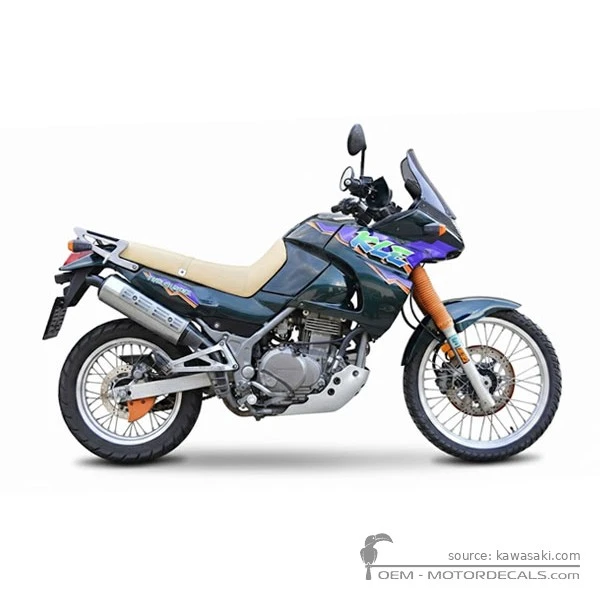 Autocollants pour Kawasaki KLE 500 1993 • Kawasaki Autocollants OEM