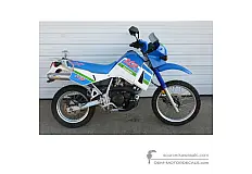 Decals for Kawasaki KLR650 1991 - Blue White • Kawasaki OEM Decals
