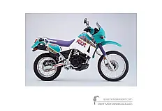 Adesivi per Kawasaki KLR650 1994 - Verde • Kawasaki Adesivi OEM