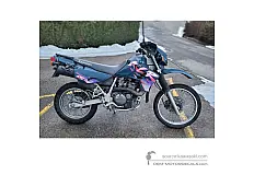 Naklejki do Kawasaki KLR650 1995 - Zielony • Kawasaki Naklejki OEM