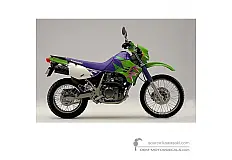 Decals for Kawasaki KLR650 1998 - Green • Kawasaki OEM Decals