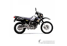 Naklejki do Kawasaki KLR650 2003 - Srebrny • Kawasaki Naklejki OEM