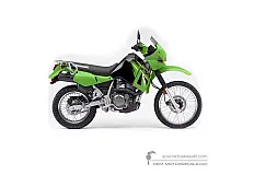 Aufkleber für Kawasaki KLR650 2006 - Grün • Kawasaki OEM-Aufkleber