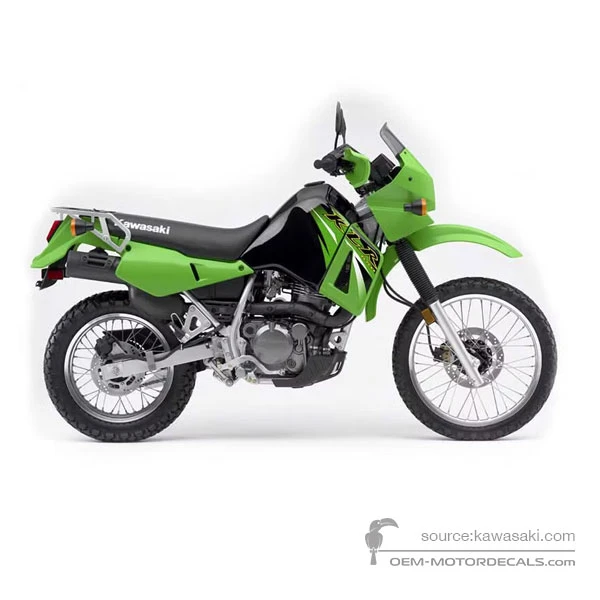 Aufkleber für Kawasaki KLR650 2006 - Grün • Kawasaki OEM-Aufkleber