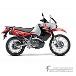 Kawasaki KLR650 2008 - Red
