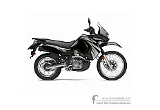 Autocollants pour Kawasaki KLR650 2009 - Ebony • Kawasaki Autocollants OEM