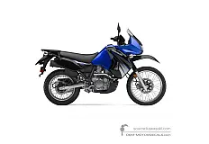 Pegatinas para Kawasaki KLR650 2010 - Azul • Kawasaki Pegatinas OEM