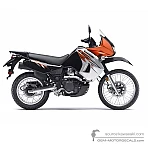 Kawasaki KLR650 2011 - Pomarańczowy