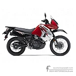 Kawasaki KLR650 2012 - Rojo
