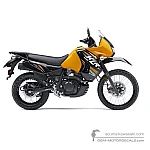 Kawasaki KLR650 2013 - Żółty