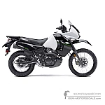 Kawasaki KLR650 2015 - Bianco