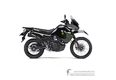Aufkleber für Kawasaki KLR650 2016 - Ebony • Kawasaki OEM-Aufkleber