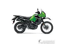 Naklejki do Kawasaki KLR650 2016 - Zielony • Kawasaki Naklejki OEM