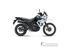 Aufkleber für Kawasaki KLR650 2024 - Weiss • Kawasaki OEM-Aufkleber