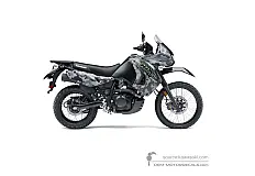 Naklejki do Kawasaki KLR650 CAMO 2018 - Szary • Kawasaki Naklejki OEM