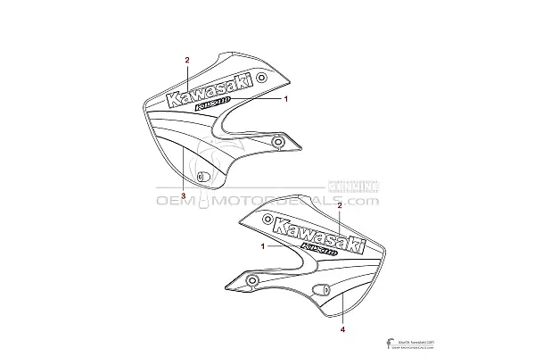 Kawasaki KLX110 2005 - Zielony