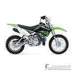 Kawasaki KLX110 2010 - Groen