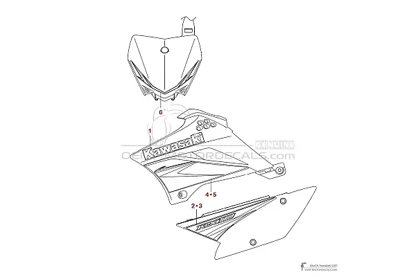 Kawasaki KLX110 2010 - Groen