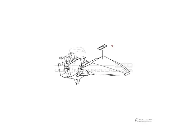 Kawasaki KLX110 2015 - Caution labels