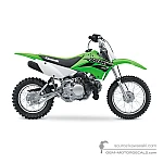 Kawasaki KLX110 2016 - Groen