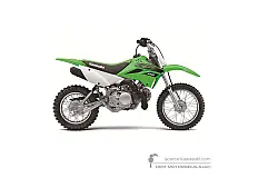 Naklejki do Kawasaki KLX110 2020 - Zielony • Kawasaki Naklejki OEM