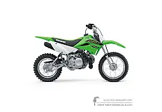 Naklejki do Kawasaki KLX110R 2021 - Zielony • Kawasaki Naklejki OEM
