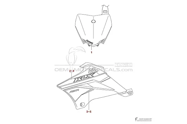 Kawasaki KLX110R 2024 - Zielony