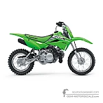 Kawasaki KLX110R 2025 - Verde