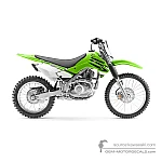 Kawasaki KLX140 2008 - Green