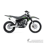 Kawasaki KLX140 2009 - Noir