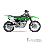 Kawasaki KLX140 2011 - Grün