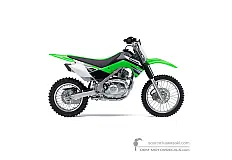 Autocollants pour Kawasaki KLX140 2011 - Vert • Kawasaki Autocollants OEM