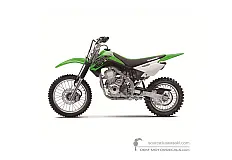 Pegatinas para Kawasaki KLX140 2019 - Verde • Kawasaki Pegatinas OEM