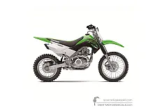 Adesivi per Kawasaki KLX140 2020 - Verde • Kawasaki Adesivi OEM