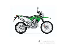 Naklejki do Kawasaki KLX230 2021 - Zielony • Kawasaki Naklejki OEM