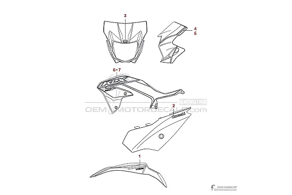 Kawasaki KLX230 2021 - Zielony