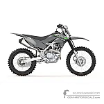 Kawasaki KLX230R 2024 - Grau