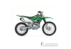 Naklejki do Kawasaki KLX230R 2024 - Zielony • Kawasaki Naklejki OEM