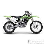 Kawasaki KLX450R 2009 - Grün