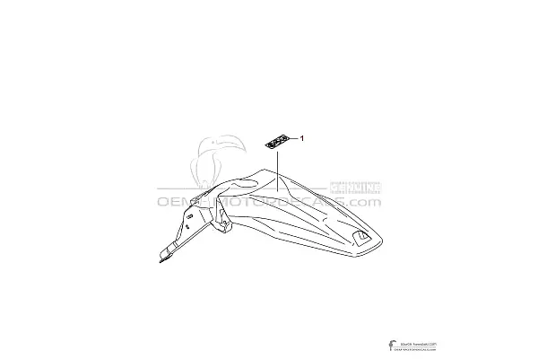 Kawasaki KLX450R 2014 - Caution labels