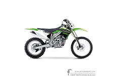 Aufkleber für Kawasaki KLX450R 2019 - Grün • Kawasaki OEM-Aufkleber