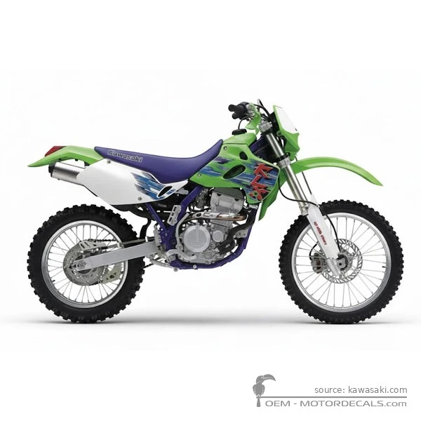 Aufkleber für Kawasaki KLX650 R 1995 • Kawasaki OEM-Aufkleber