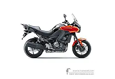 Naklejki do Kawasaki KLZ1000 VERSYS 2013 - Pomarańczowy • Kawasaki Naklejki OEM