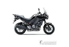 Adesivi per Kawasaki KLZ1000 VERSYS 2014 - Nero • Kawasaki Adesivi OEM