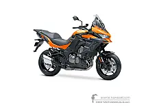 Naklejki do Kawasaki KLZ1000 VERSYS 2019 - Pomarańczowy • Kawasaki Naklejki OEM