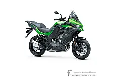 Naklejki do Kawasaki KLZ1000 VERSYS 2022 - Zielony • Kawasaki Naklejki OEM